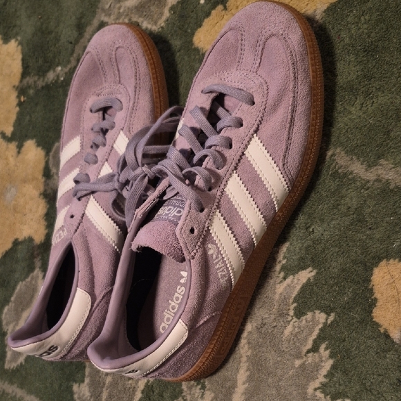 adidas Other - Adidas Lavender Suede Trainers